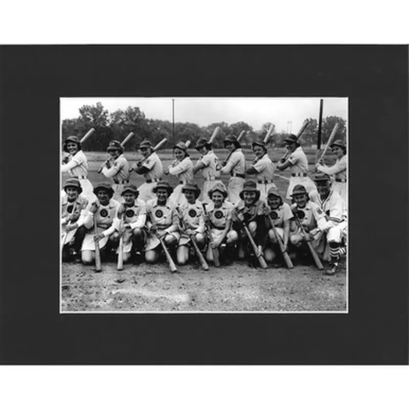 Matted 8x10 Photo- 1949 South Bend Blue Sox 