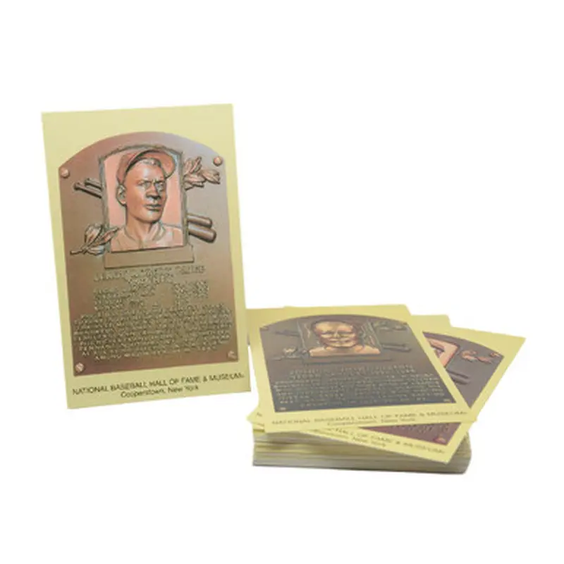 Negro Leagues Baseball Hall of Fame Plaque Postcard Set (44) 