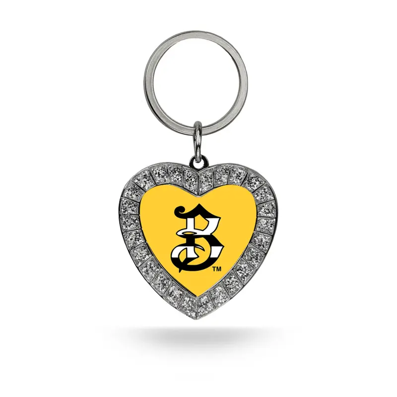 Bradenton Bling Heart Key Chain