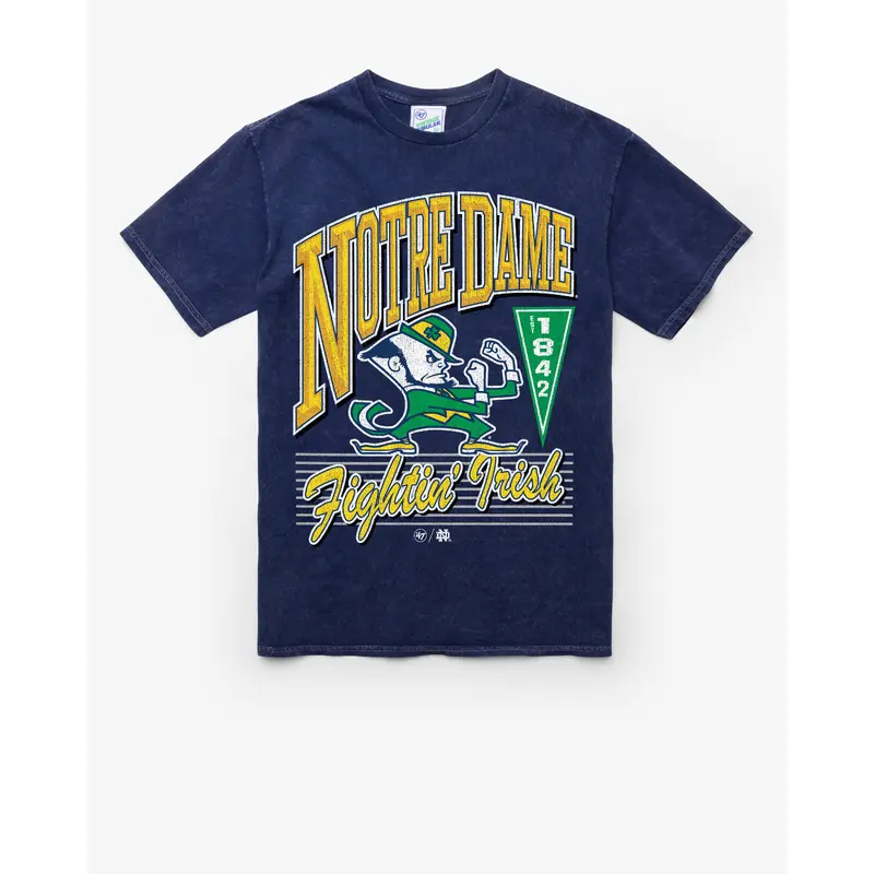 NOTRE DAME FIGHTING IRISH LOCKER VINTAGE '47 TUBULAR TEE