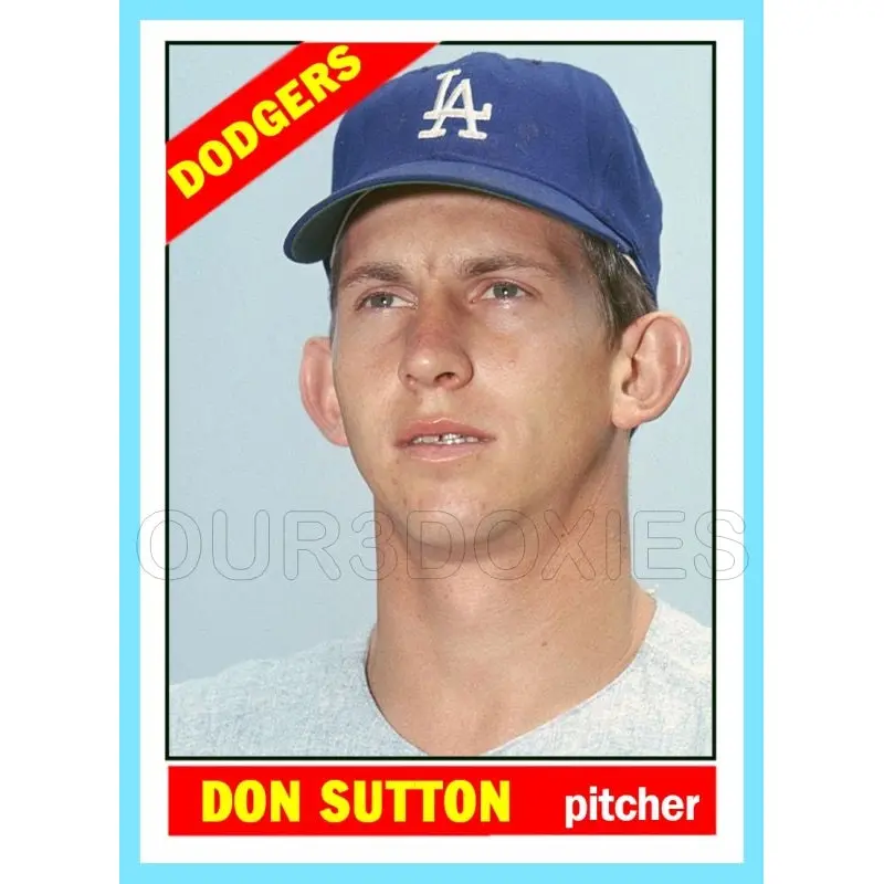 Don Sutton 1966 Topps Custom Card - 4459