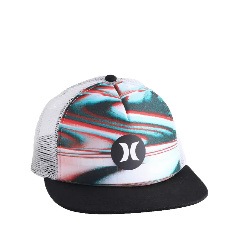 HURLEY HATS WHITE SNAPBACK BALBOA TRUCKER HIHM0070 014