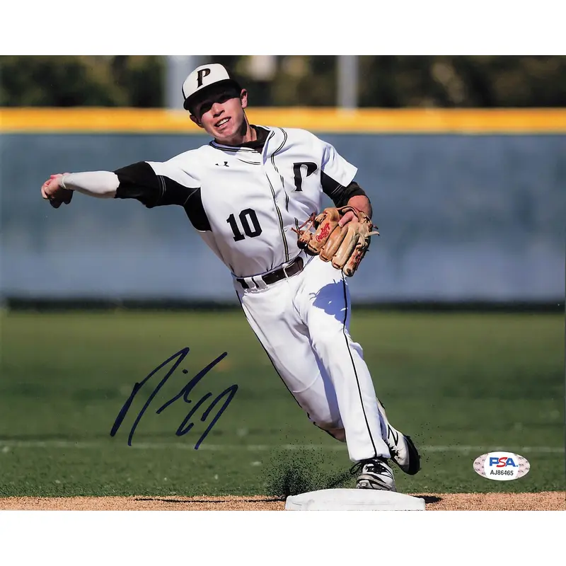 Nick Allen signed 8x10 photo PSA/DNA Oakland Athletics Autographed