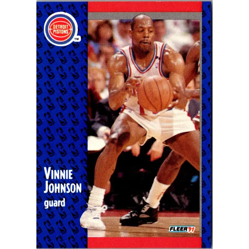 1991 Fleer Vinnie Johnson #61