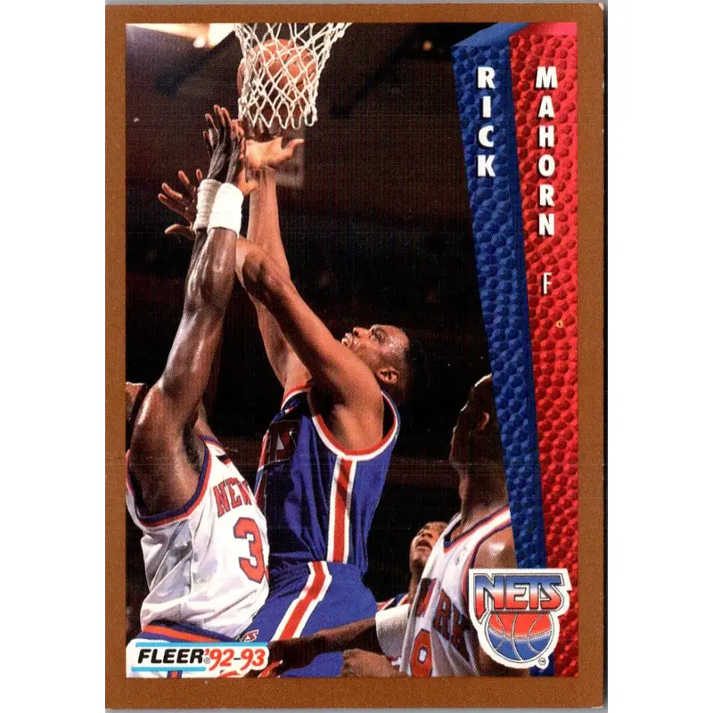 1992 Fleer Rick Mahorn #389