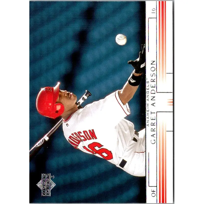 2002 Upper Deck Garret Anderson #547