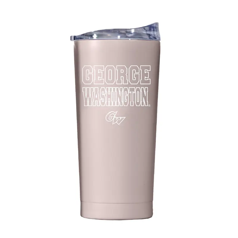 George Washington 20oz Dusk Stencil Powder Coat Tumbler