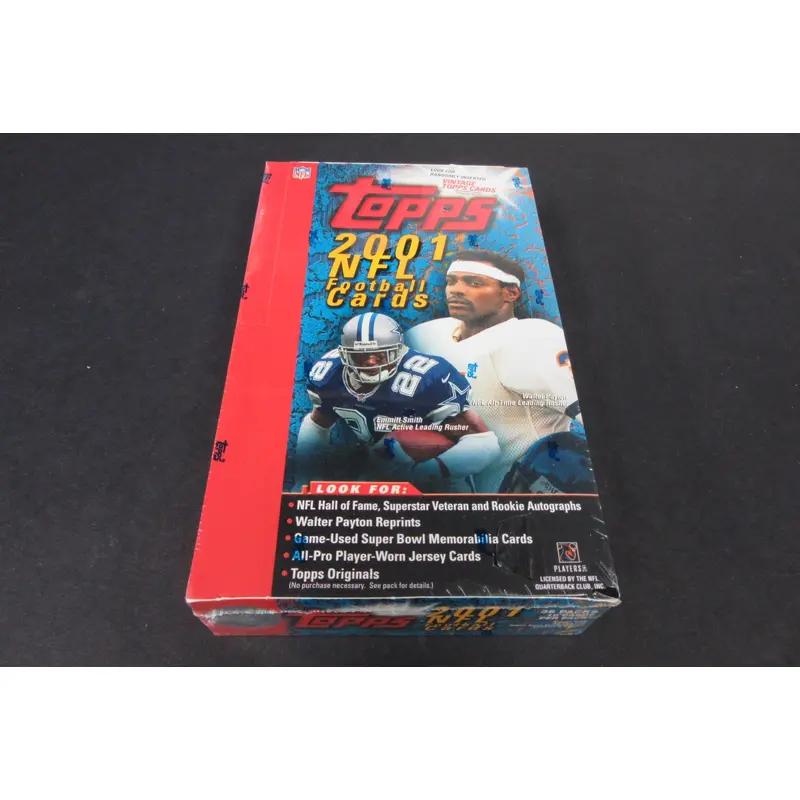 2001 Topps Football Box (Retail)