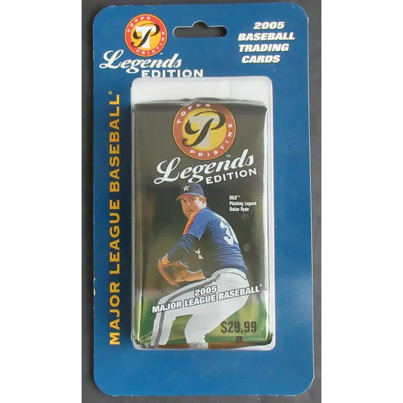 2005 Topps Pristine Baseball Legends Unopened Blister Pack (8)