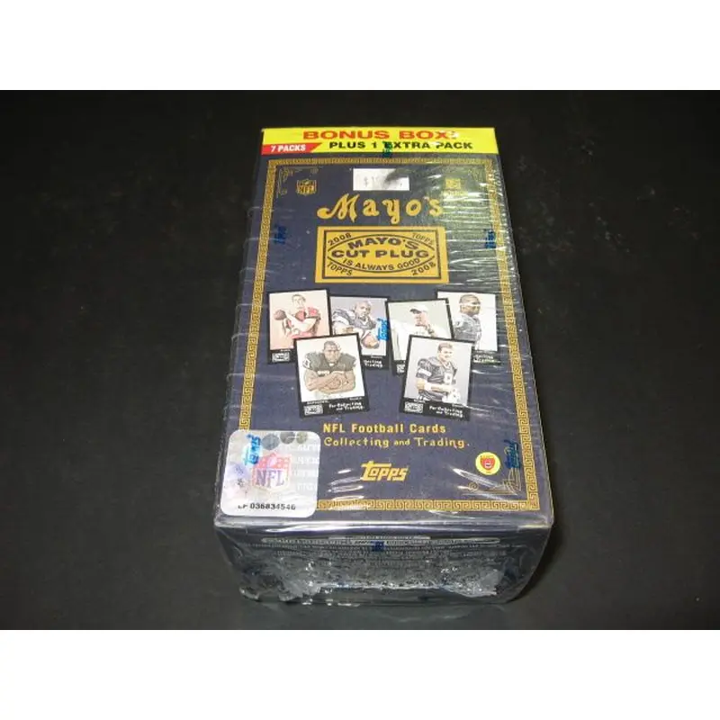2008 Topps Mayo's Football Blaster Box (8/6)