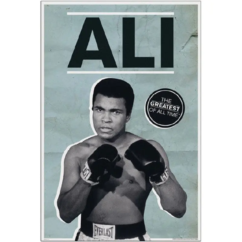 Muhammad Ali "The Greatest of All-Time" Classic Boxing Poster - Pyramid America