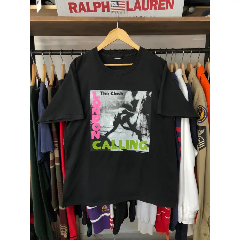 Vintage 2006 The Clash London Calling Album Tee Size Large
