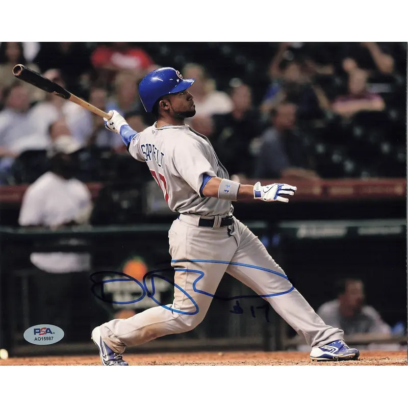 DAVE SAPPELT signed 8x10 photo PSA/DNA Chicago Cubs Autographed