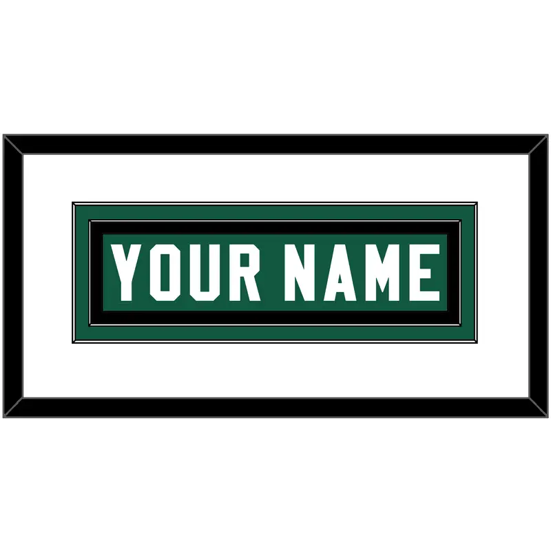 New York Nameplate - Home Green (2019-2023) - Double Mat 2