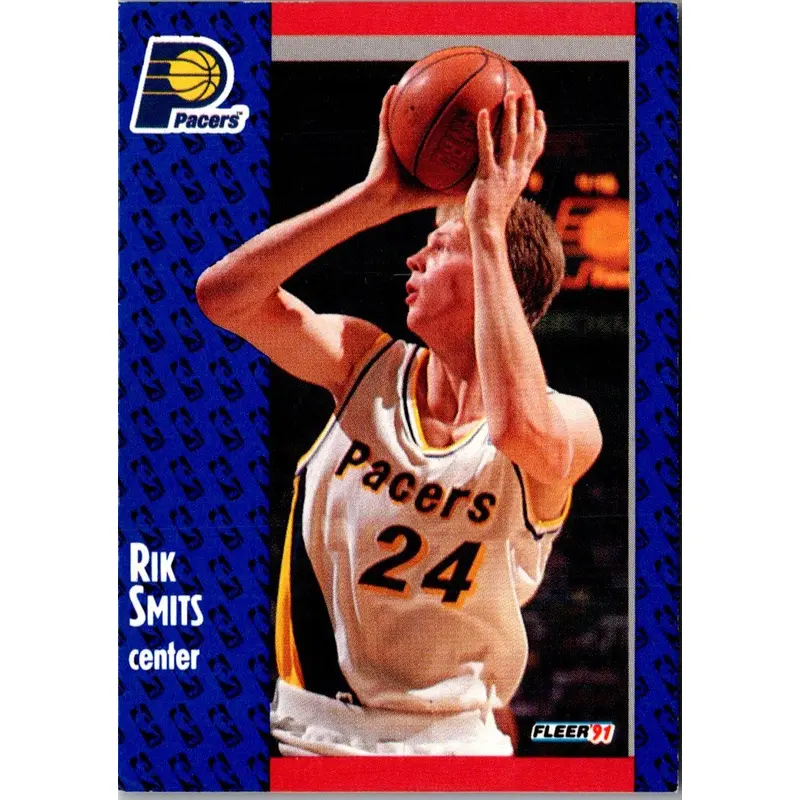 1991 Fleer Rik Smits #86