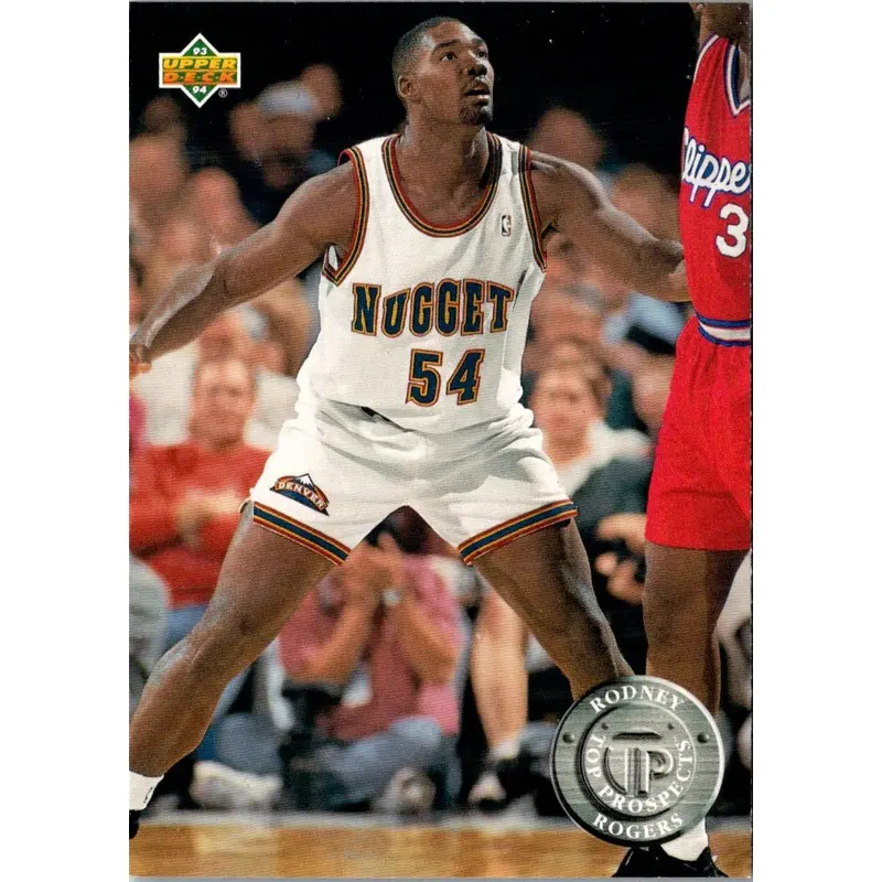 1993 Upper Deck Rodney Rogers #491
