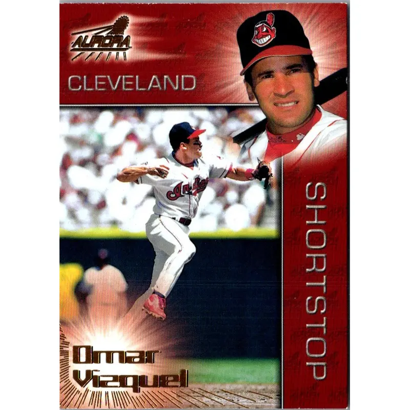 1998 Pacific Aurora Omar Vizquel #34