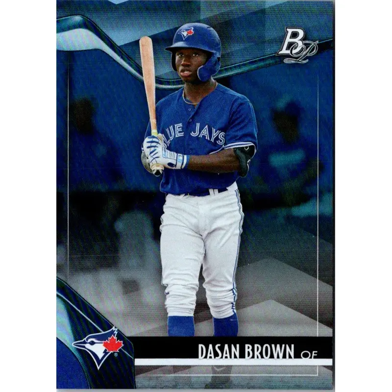 2021 Bowman Platinum Top Prospects Dasan Brown #TOP-99