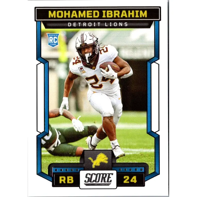 2023 Score Mohamed Ibrahim #328 Rookie