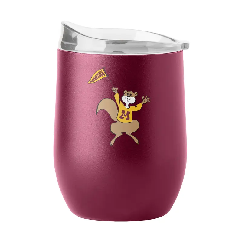 Minnesota Vault 16oz Powder Coat Curved Beverage