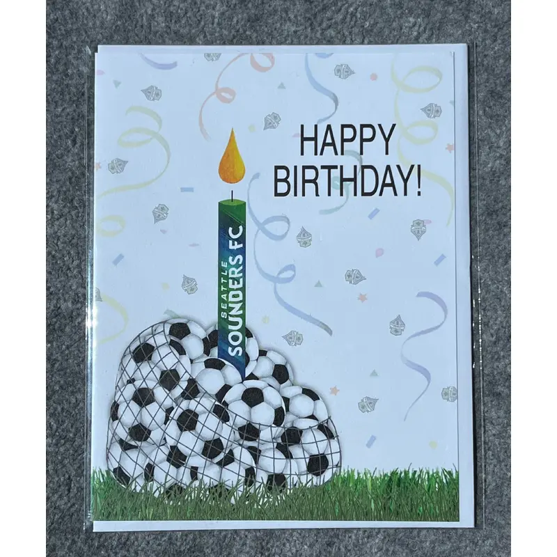 Seattle Sounders Happy Birthday Card