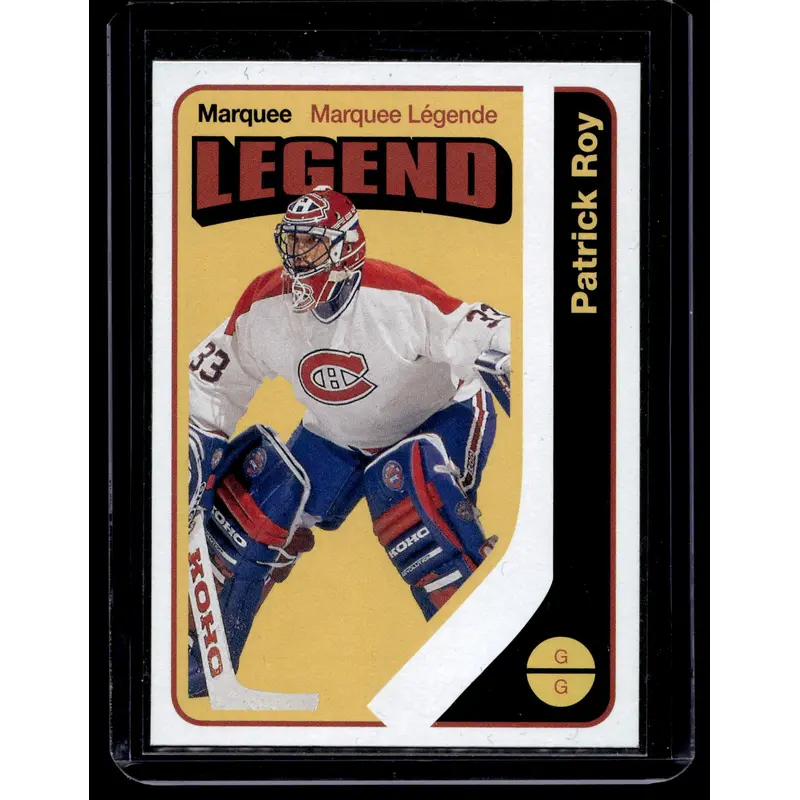 2014-15 O-Pee-Chee - Retro Blank Back - Marquee Legends - Patrick Roy #590