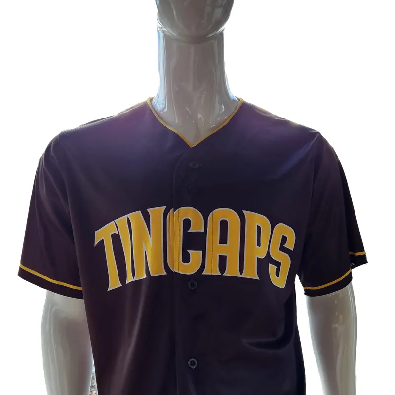 Fort Wayne TinCaps Adult Padres Brown Sunday Jersey