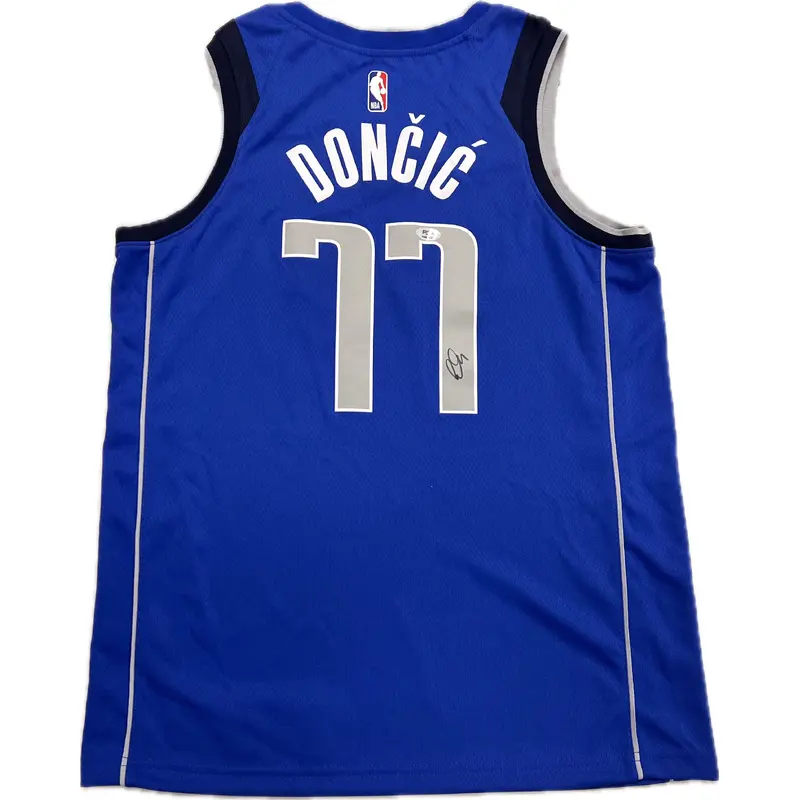 Luka Doncic signed jersey PSA/DNA Dallas Mavericks Autographed