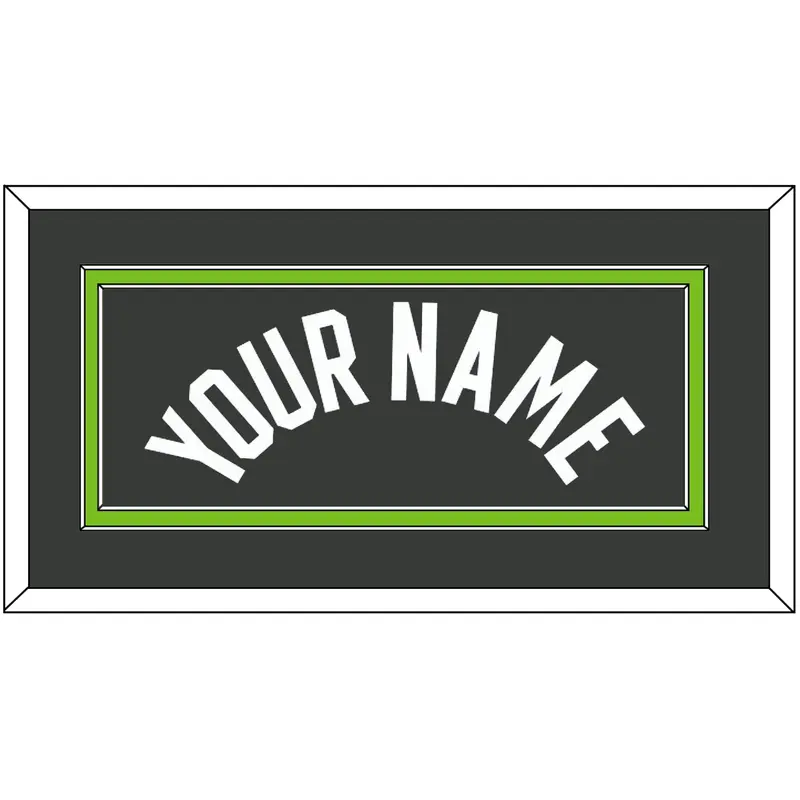 Minnesota Name - Dark Gray Statement - Double Mat 2