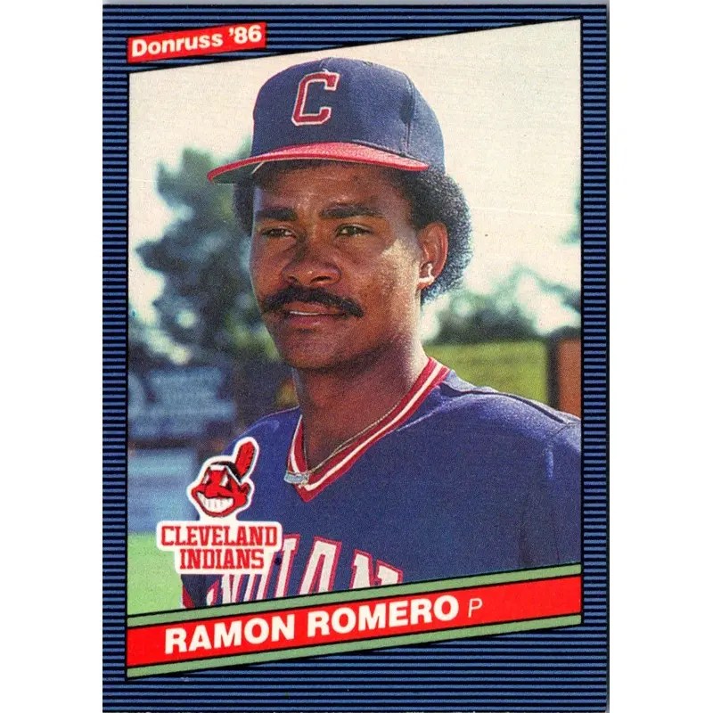 1986 Donruss Ramon Romero #495 Rookie