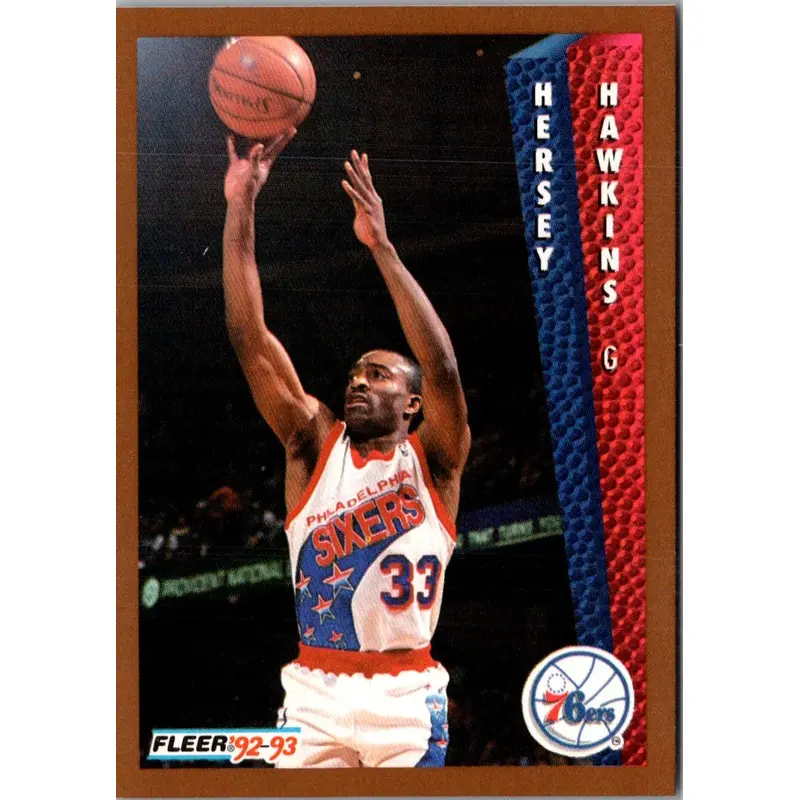 1992 Fleer Hersey Hawkins #170