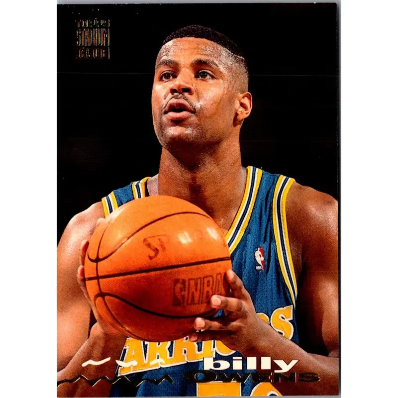 1993 Stadium Club Billy Owens #198