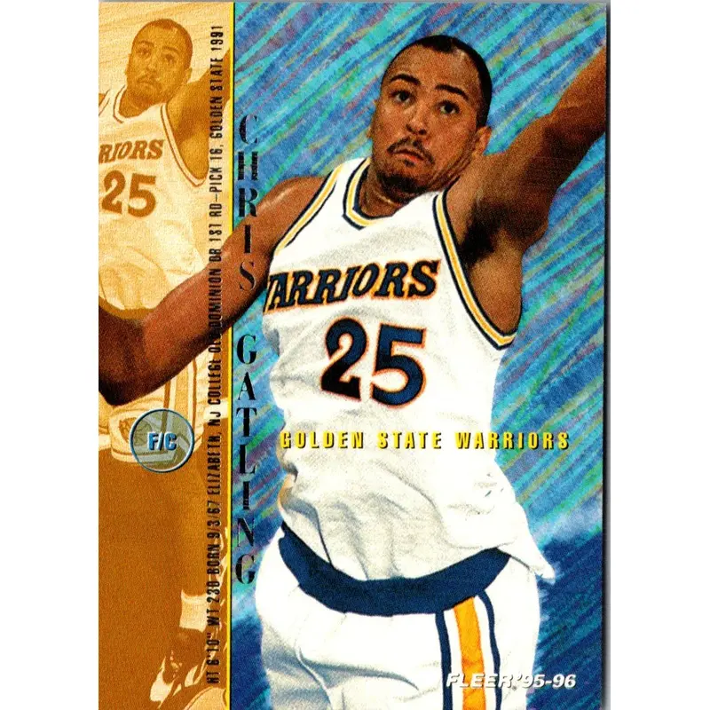 1995 Fleer European Chris Gatling #57