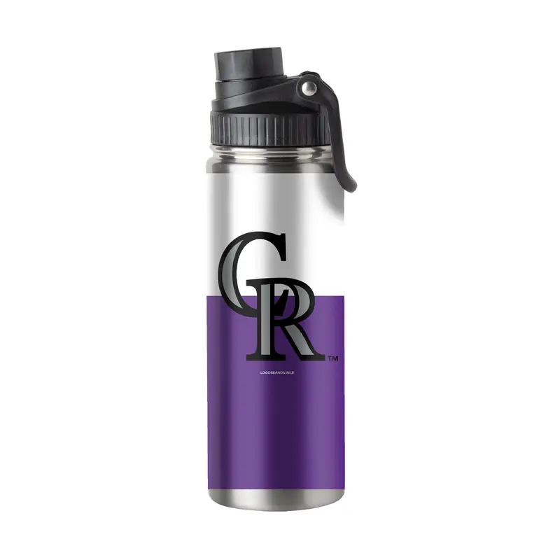 Colorado Rockies Colorblock 21oz Twist Top Bottle
