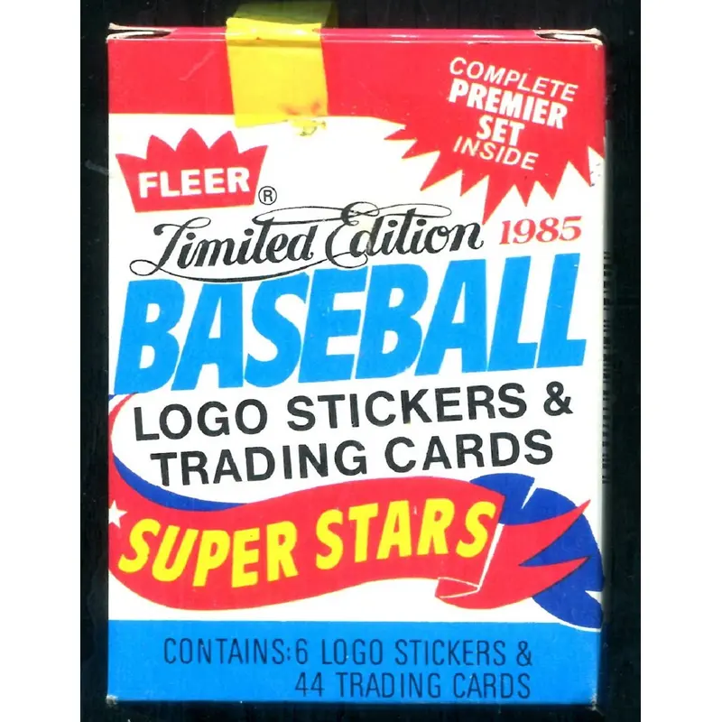 1985 Fleer Baseball Limited Edition Superstars Factory Set