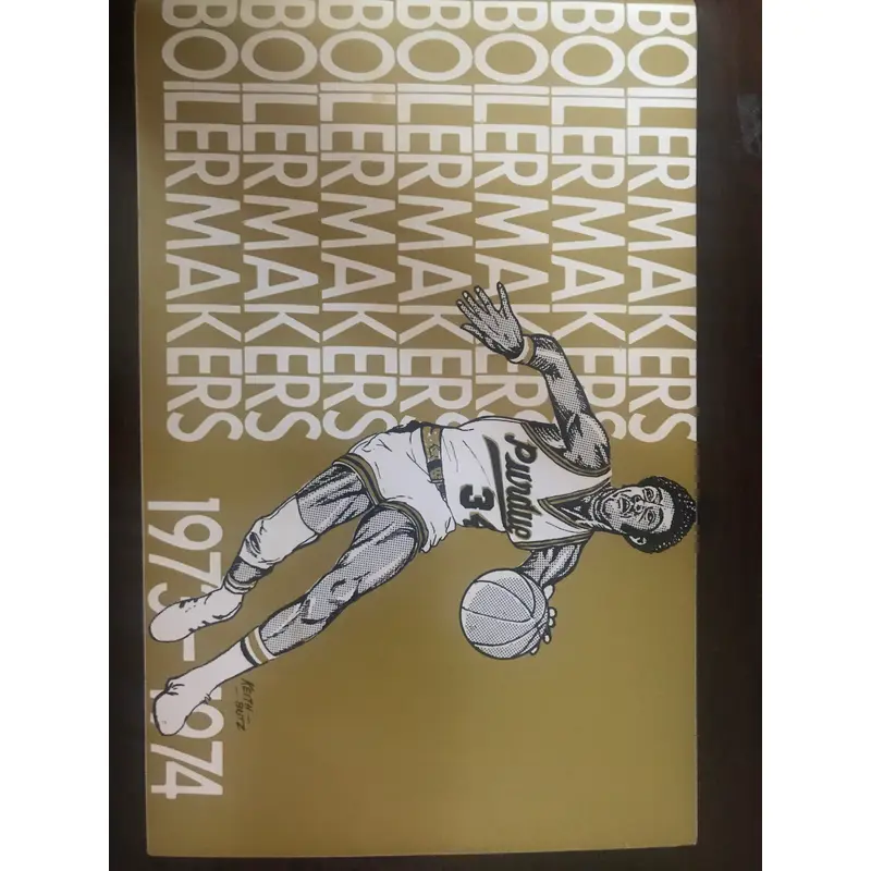 1973-74 Purdue Basketball Media Guide
