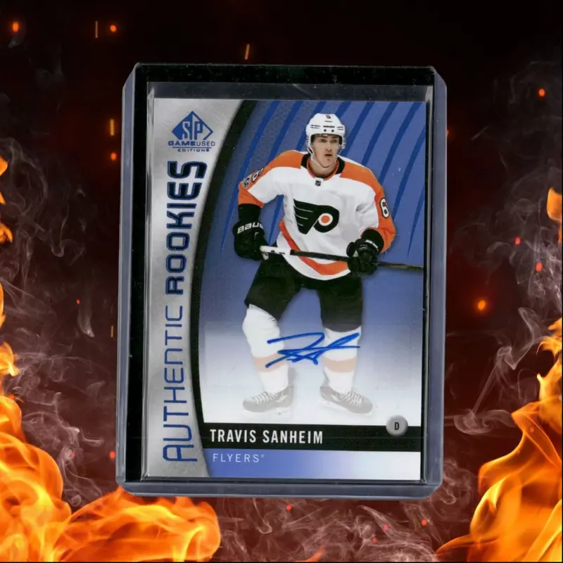 2017-18 Upper Deck SP Game Used Janne Laukkanen Authentic Rookie Auto #116