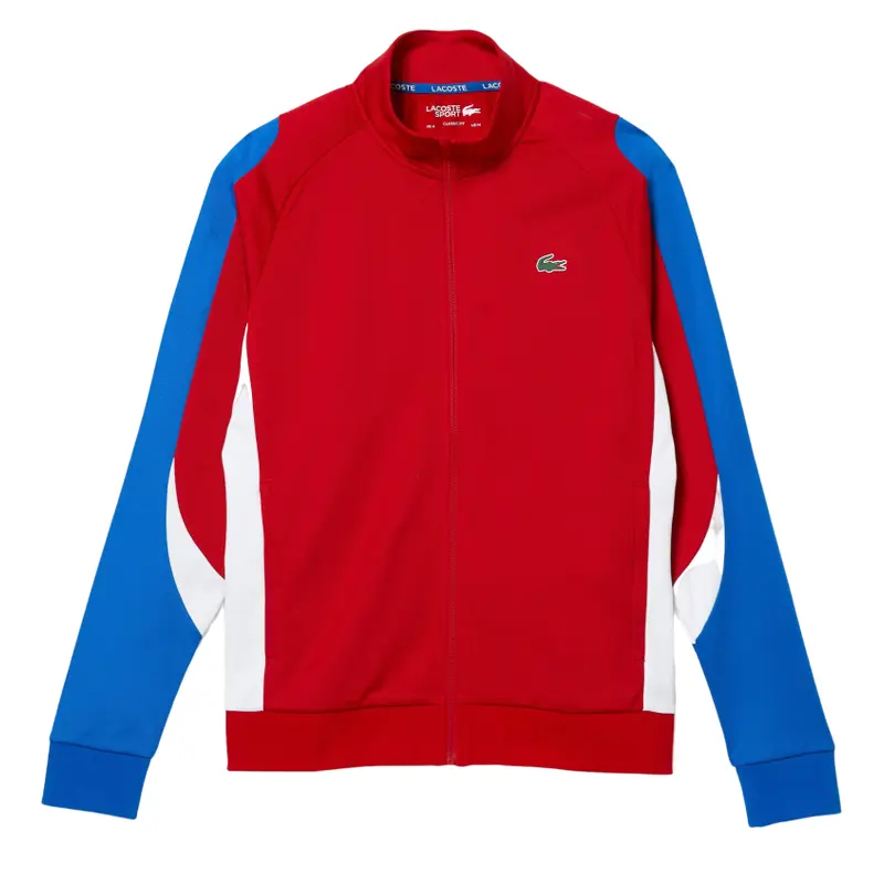LACOSTE MENS RED LACOSTE SWEATER SH9377 W50
