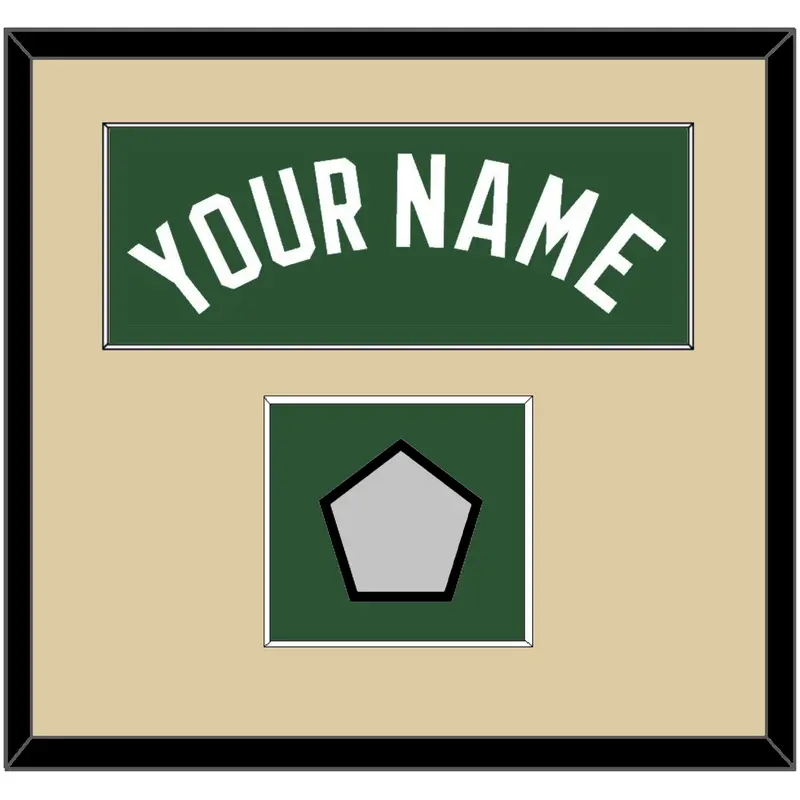 Milwaukee Name & Finals Patch - Green Icon - Single Mat 3