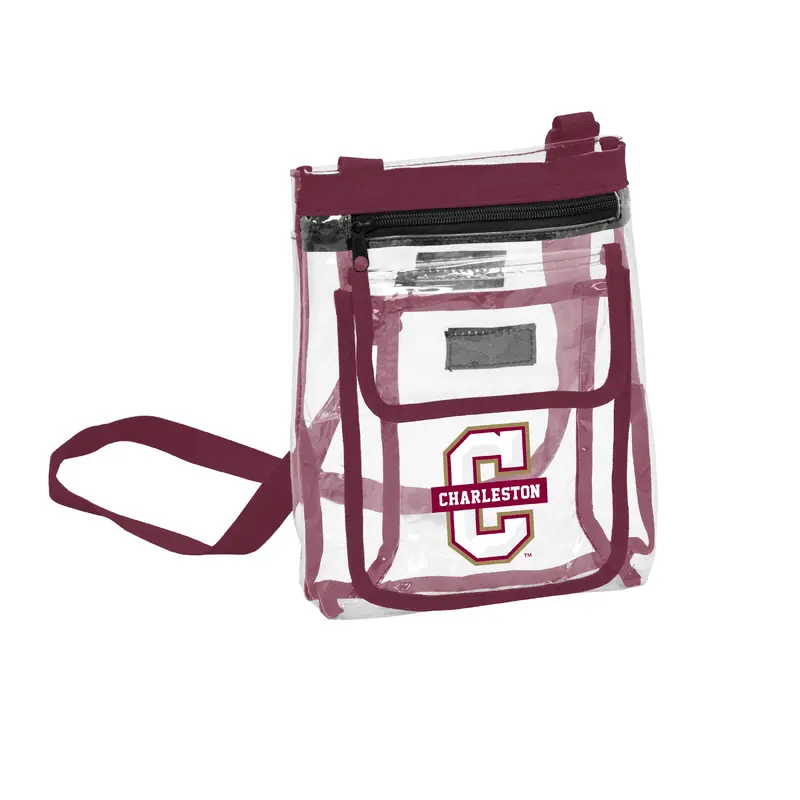 College of Charleston Clear Crossbody