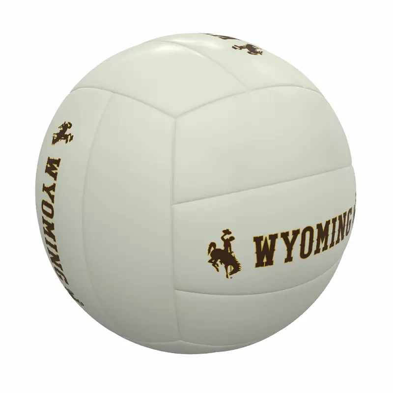 Wyoming White volleyball f/ Primary Logo