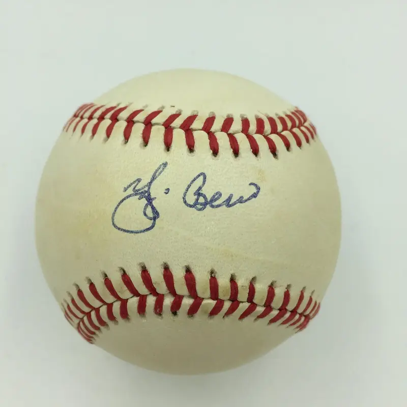 Yogi Berra Signed Official American League Baseball With JSA COA