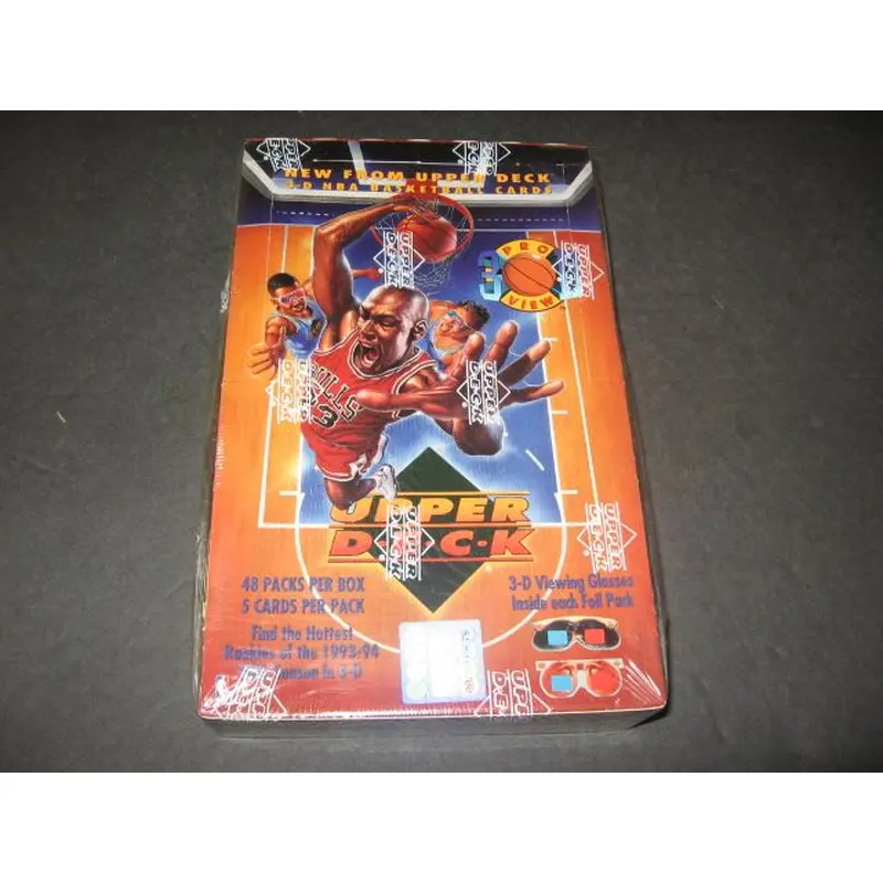1993/94 Upper Deck Pro View 3D Basketball Box