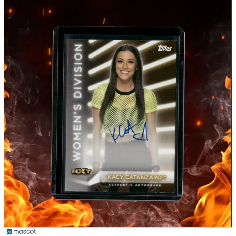 2021 Topps WWE Women's Division Kacy Catanzaro NXT Auto 127/199 #A-KC
