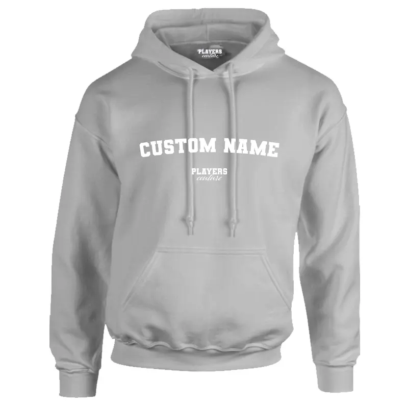 Light Grey Custom Great Value Players Couture Men's Basic Hoodie