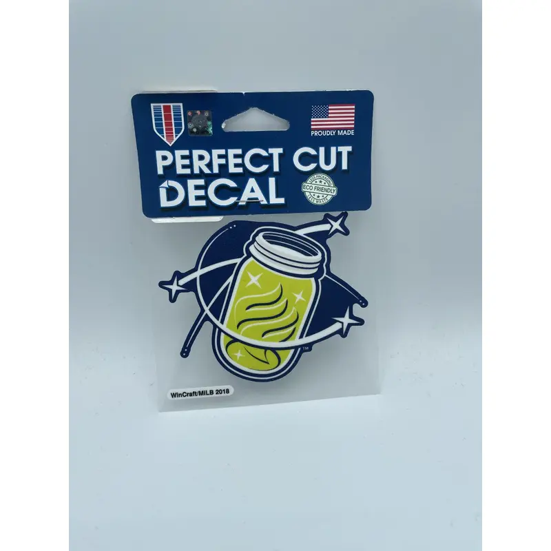 WC Fireflies Mason Jar Decal