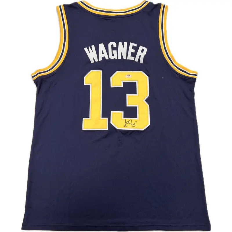 Mo Wagner signed jersey PSA/DNA Michigan Autographed