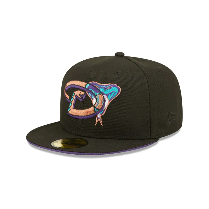 Team Color Split 59fifty Fitted Cap Arizona Diamondbacks - Black