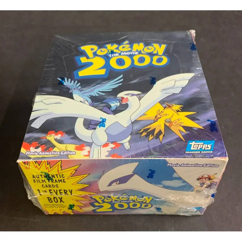 2000 Topps Pokmon The Movie Unopened Box (36/8)