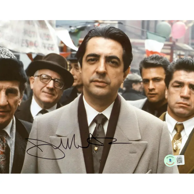 Joe Mantegna The Godfather Authentic Signed 8x10 Photo Autographed BAS #BJ32656